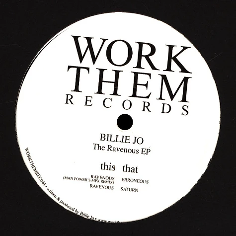 Billie Jo - The Ravenous EP