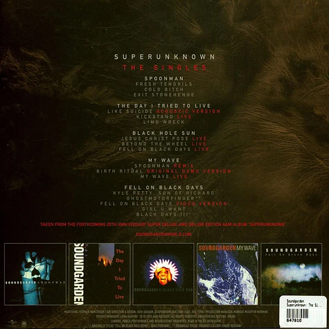 Soundgarden - Superunknown: The Singles
