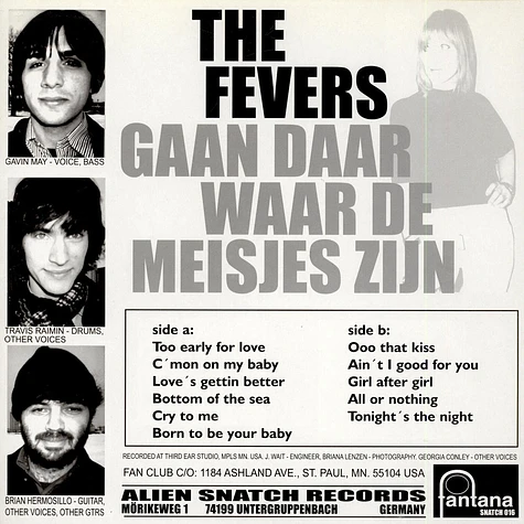 The Fevers - Gaan Daar Waar De Meisjes Zijn