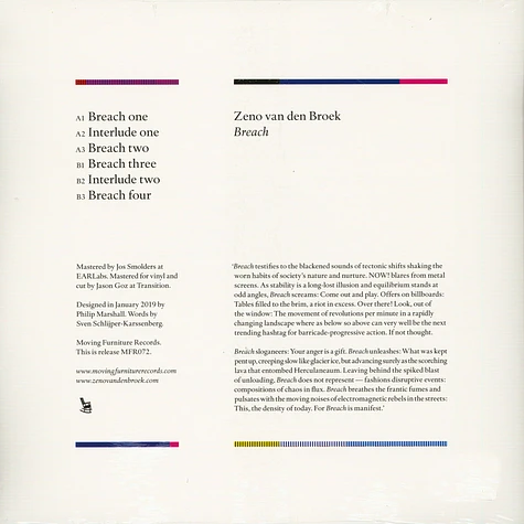 Zeno Van Den Broek - Breach