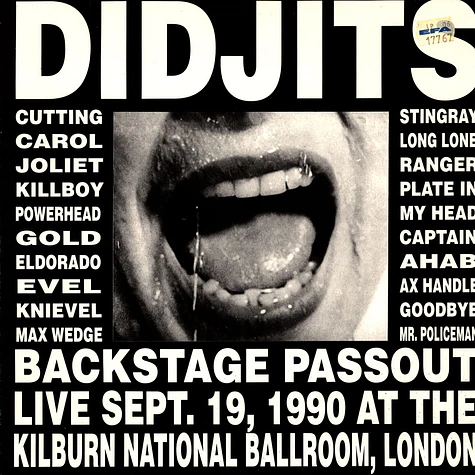 Didjits - Backstage Passout