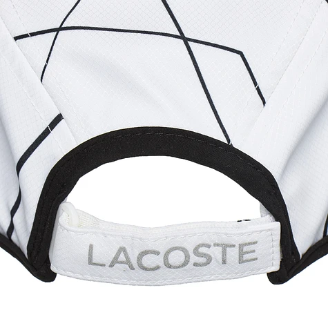 Lacoste - Diamond Weave Printed Taffeta Cap