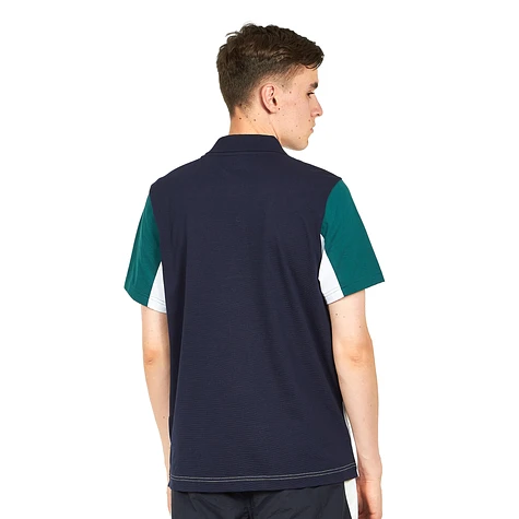 Lacoste - Men Short Sleeved Ribbed Collar Shirt