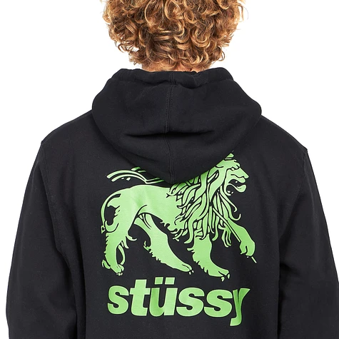 Stüssy - Rasta Lion Zip Hoodie