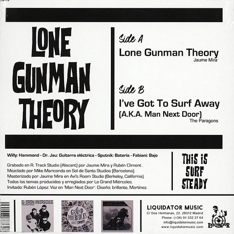 Le Grand Miercoles - Lone Gunman Theory