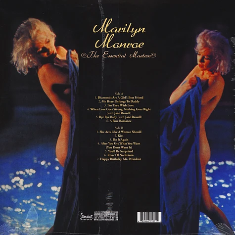 Marilyn Monroe - The Essential Masters Splattered Vinyl Edition