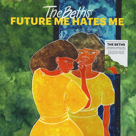 The Beths - Future Me Hates Me Transparent Vinyl Edition