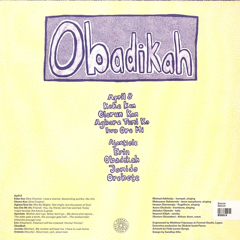 Obadikah - Obadikah