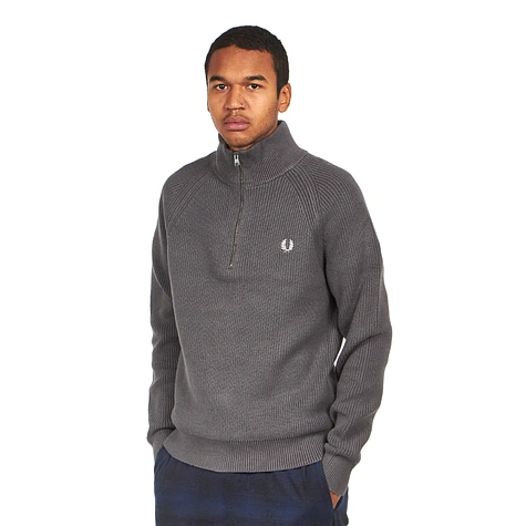 Fred Perry - Half Zip Knitted Track Jacket