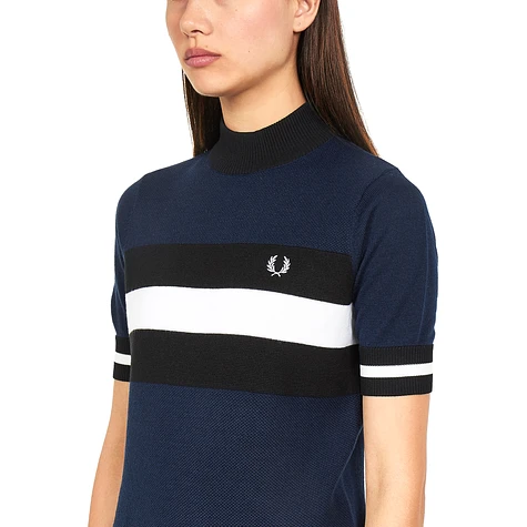 Fred Perry - Textured Turtle Neck Jumper
