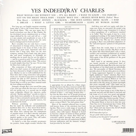 Ray Charles - Yes Indeed