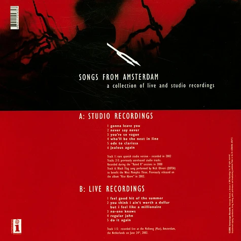 Queens Of The Stone Age - Songs From Amsterdam - A Collection Of Live And Studio Recordings