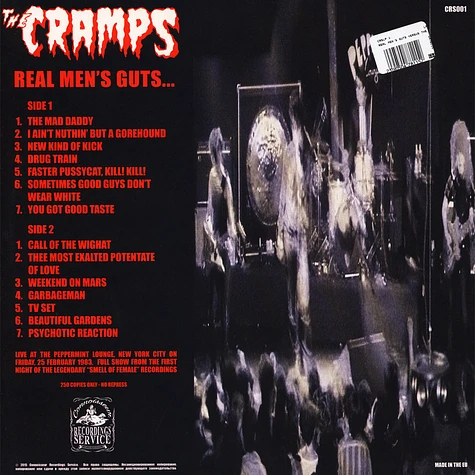Cramps - Real Men's Guts Versus The Smell Of Female 1