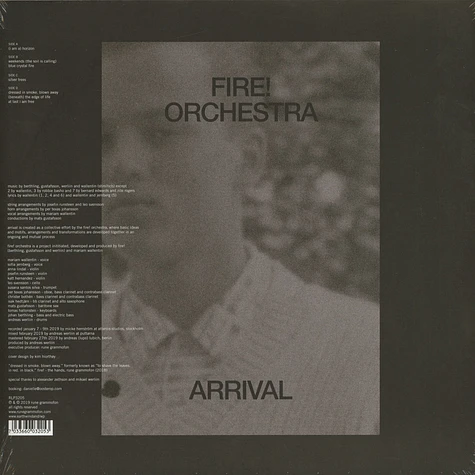 Fire! Orchestra - Arrival