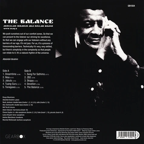 Abdullah Ibrahim - The Balance