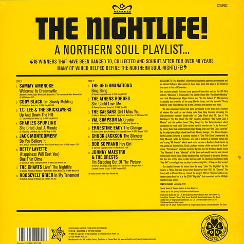V.A. - The Nightlife! A Northern Soul Playlist...