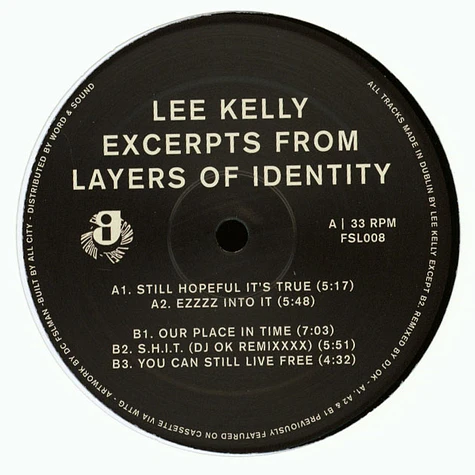 Lee Kelly - Excerpts From Layers Of Identity