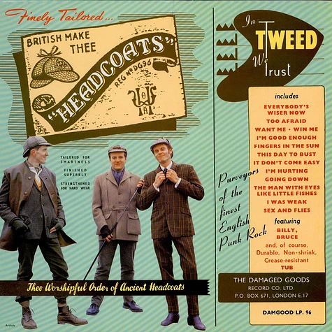 Thee Headcoats - In Tweed We Trust