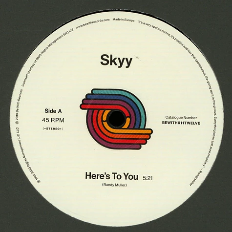 Skyy - Here's To You