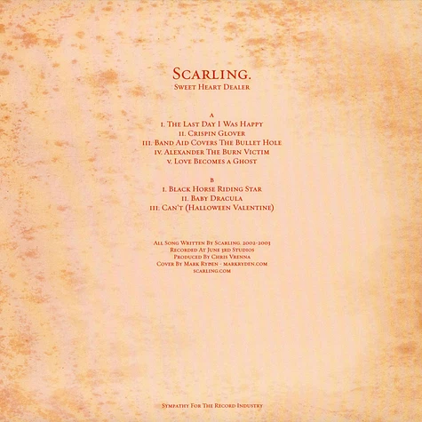 Scarling. - Sweet Heart Dealer