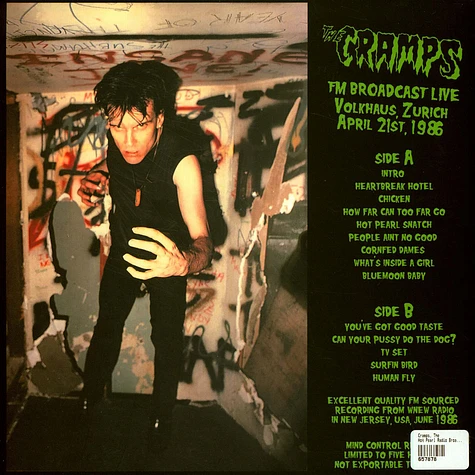 The Cramps - Hot Pearl Radio Broadcast
