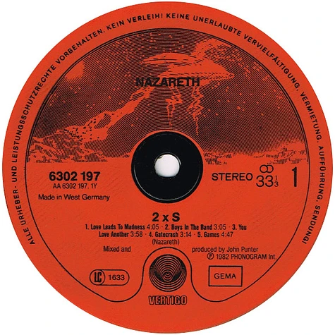 Nazareth - 2XS