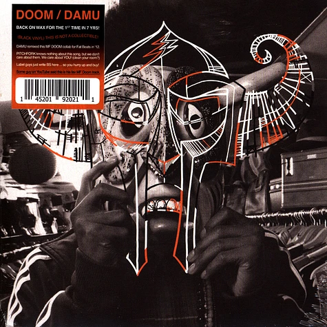 MF DOOM X Damu The Fudgemunk - Coco Mango, Sliced & Diced Black Vinyl Edition