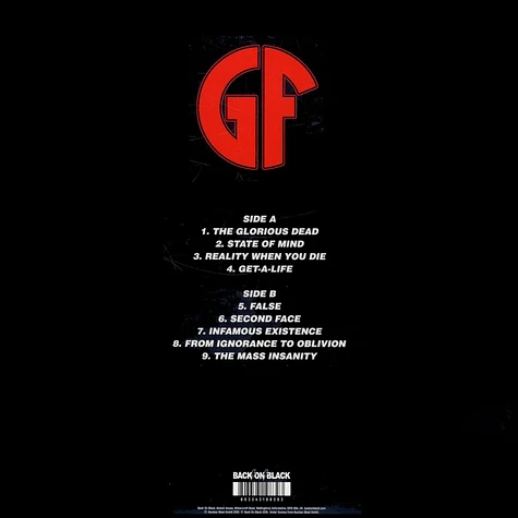 Gorefest - False Clear With Red/White Splatter Vinyl Edition