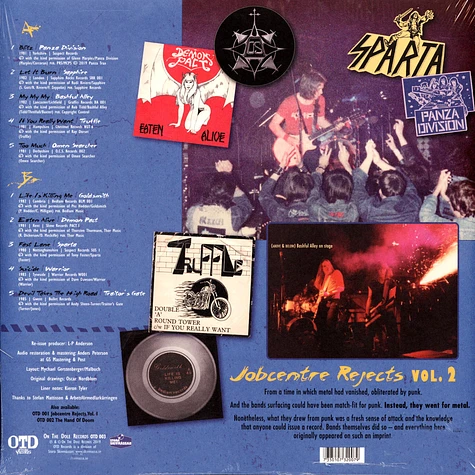 V.A. - Jobcentre Rejects Volume 2- Ultra Rare NWOBHM 1980-1985