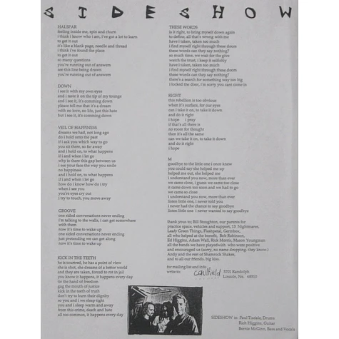 Sideshow - Sideshow