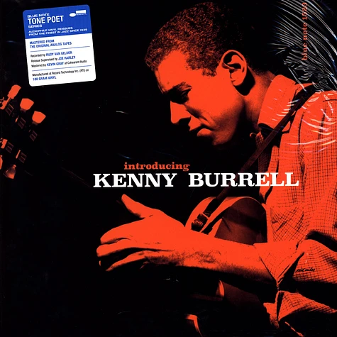 Kenny Burrell - Introducing Kenny Burrell Tone Poet Vinyl Edition