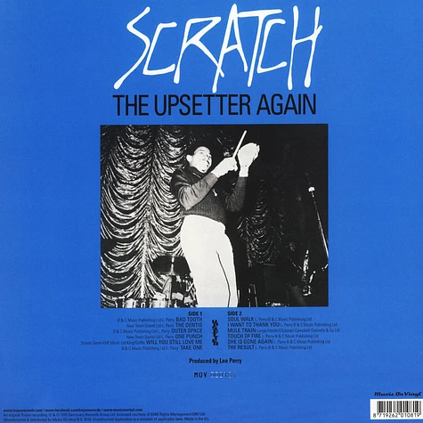 The Upsetters - Scratch The Upsetter Again Colored Vinyl Edition