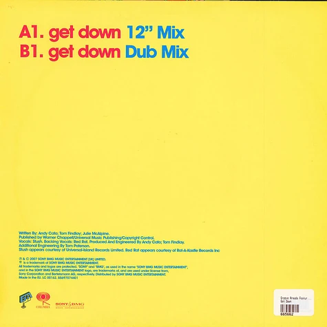 Groove Armada Featuring Stush & Red Rat - Get Down