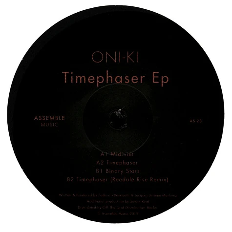 Oni-Ki - Timephaser EP Reedale Rise Remix
