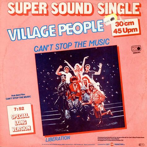 Village People - Can't Stop The Music