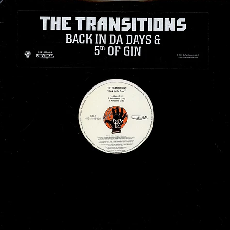 The Transitions - Back In Da Days & 5th Of Gin