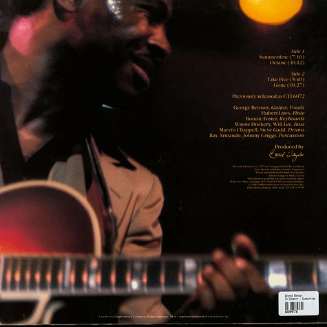 George Benson - In Concert - Summertime