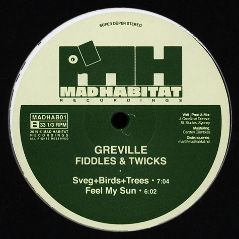 Greville - Fiddles & Twicks