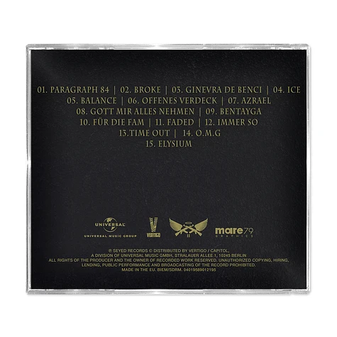 Seyed - Engel Mit Der AK II Limited Deluxe Box Edition