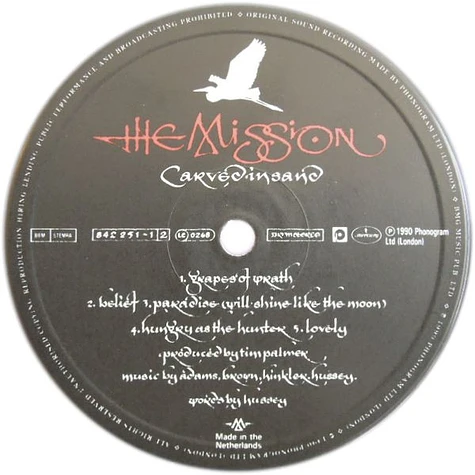 The Mission - Carved In Sand