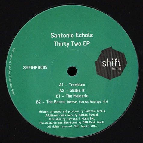 Santonio Echols - Thirty Two EP