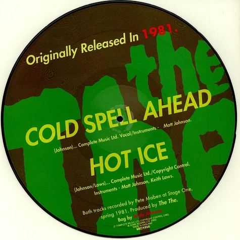 The The - Cold Spell Ahead