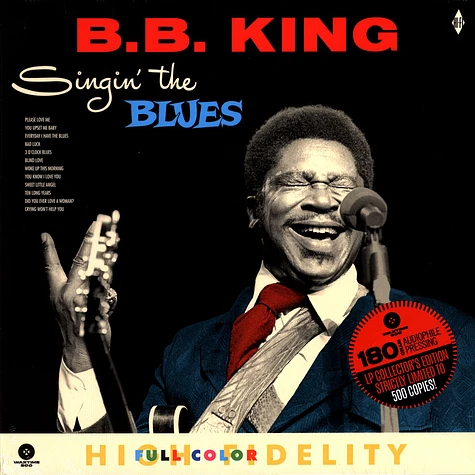 B.B. King - Singin The Blues Audiophile Edition