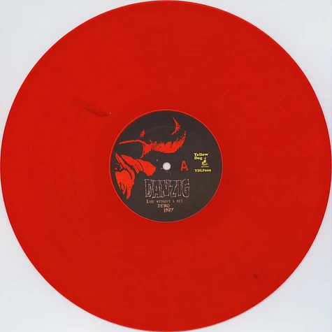 Danzig - Life Without A Net Demo 1987 Red Vinyl Edition