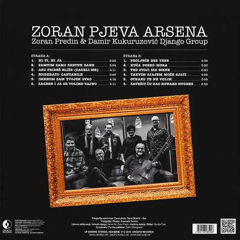 Zoran Predin & Damir Kukuruzovic DJango Group - Zoran Pjeva Arsena