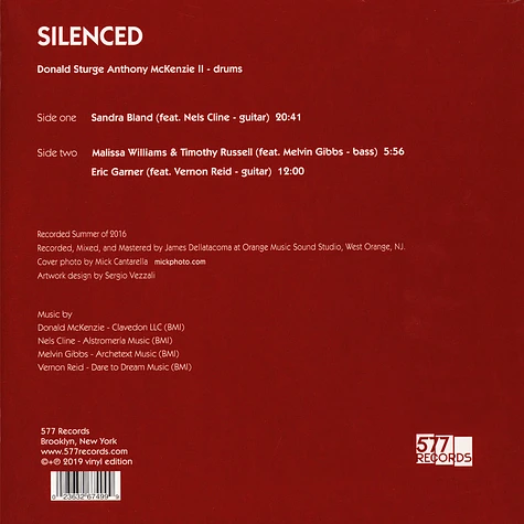 Donald Sturge Anthony McKenzie II - Silenced