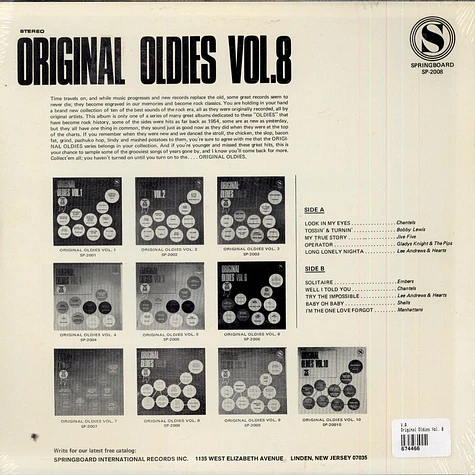 V.A. - Original Oldies Vol. 8