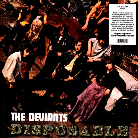 The Deviants - Disposable Clear Vinyl Edition
