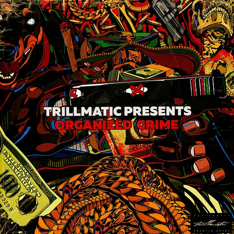 Trillmatic Presents Conway The Machine - Organized Grime Cream Splatter Vinyl Edition