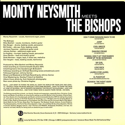 Monty Neysmith & The Bishops - Monty Neysmith Meets The Bishops